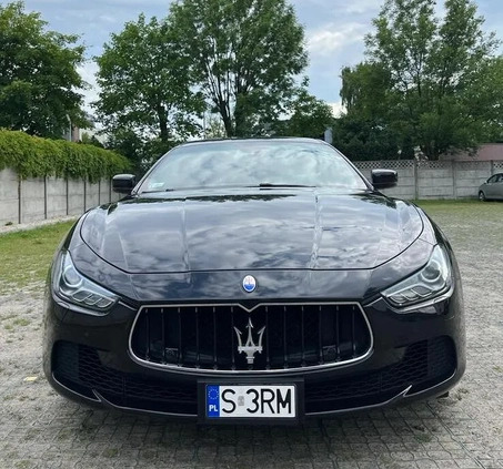 Maserati Ghibli cena 99000 przebieg: 149000, rok produkcji 2014 z Katowice małe 92